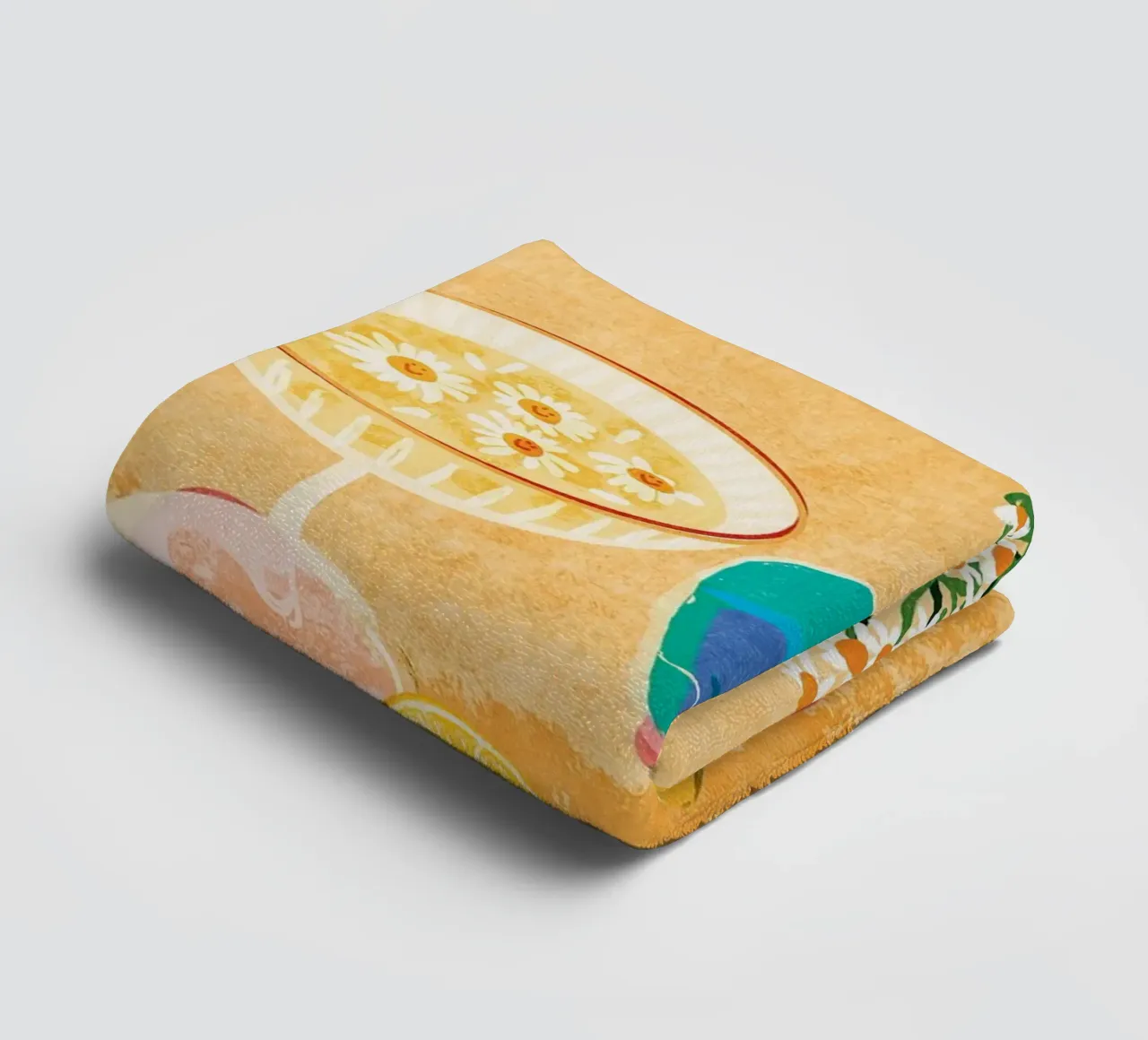 summer day towel by maluniq