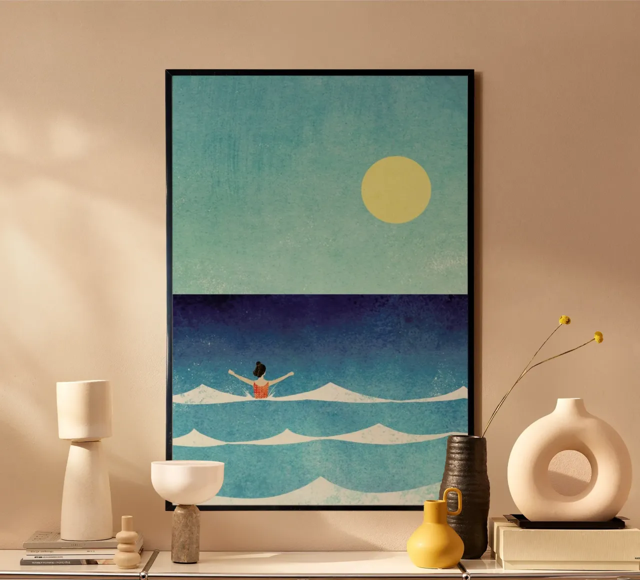 In The Waves poster da Henry Rivers