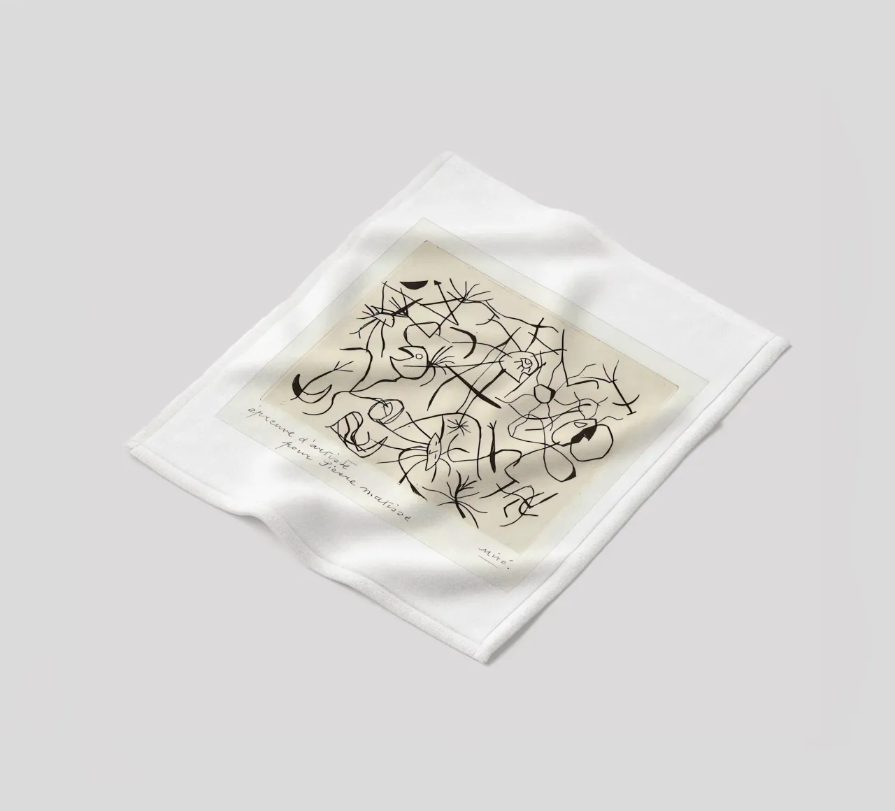 Stars and Dancers fleece blanket by Narciso