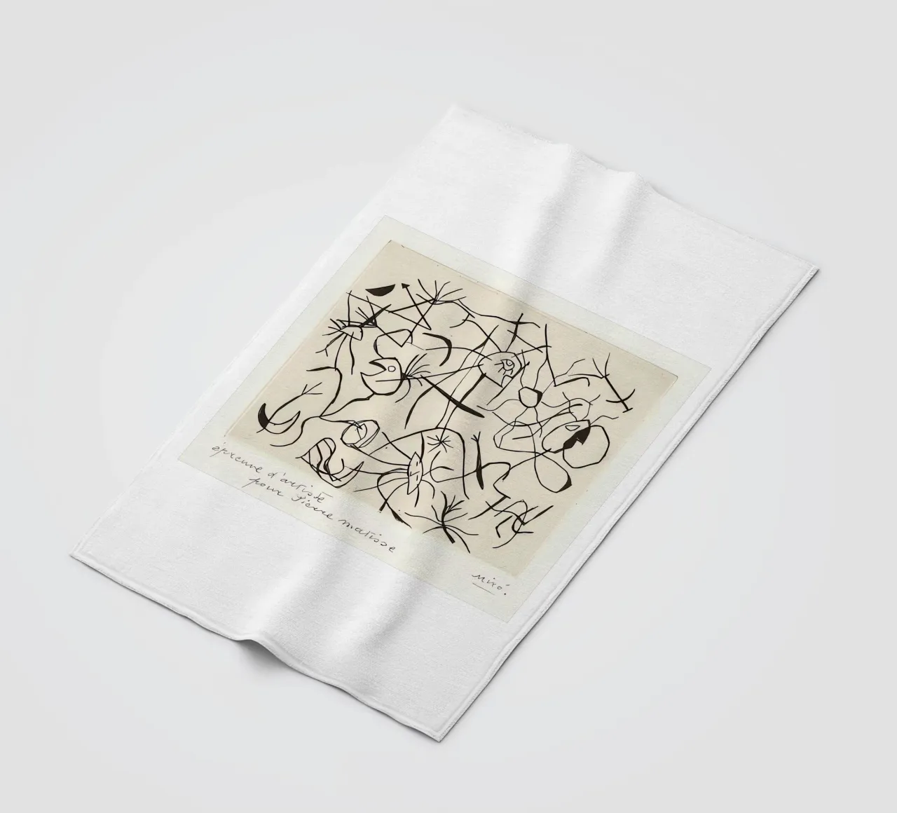 Stars and Dancers fleece blanket by Narciso