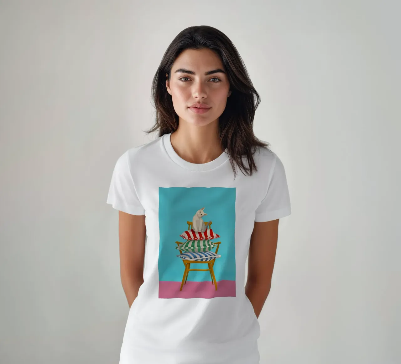 The Cushion Throne t-shirt da Flow Line