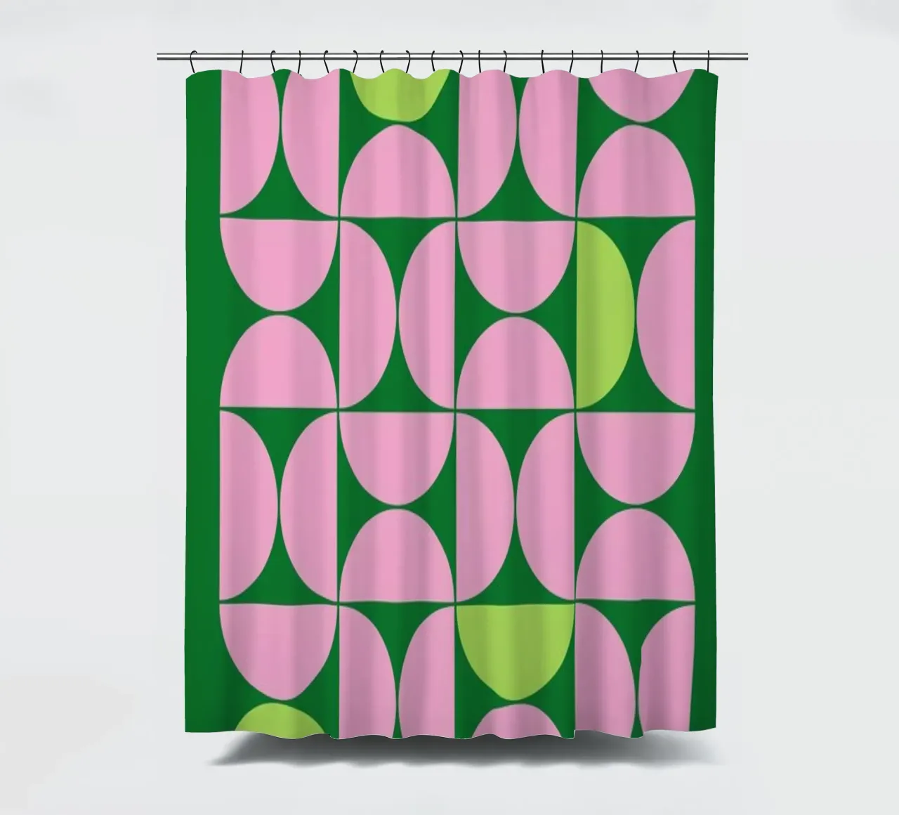 Geometric 10 shower curtain by Studio One