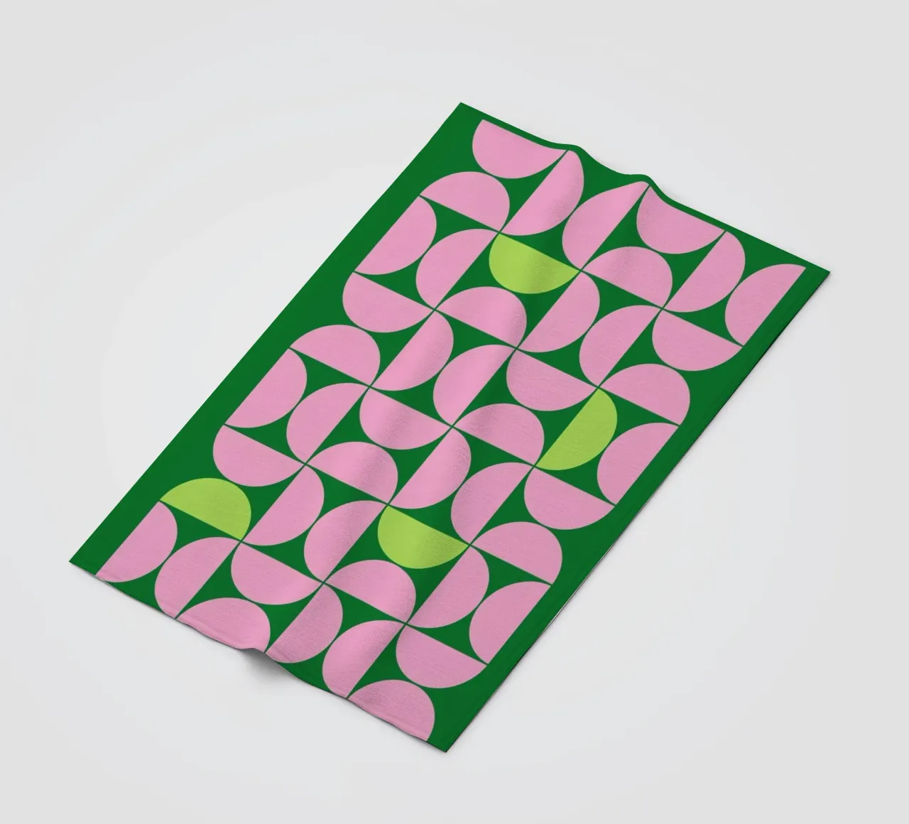 Geometric 10 fleece blanket by Studio One