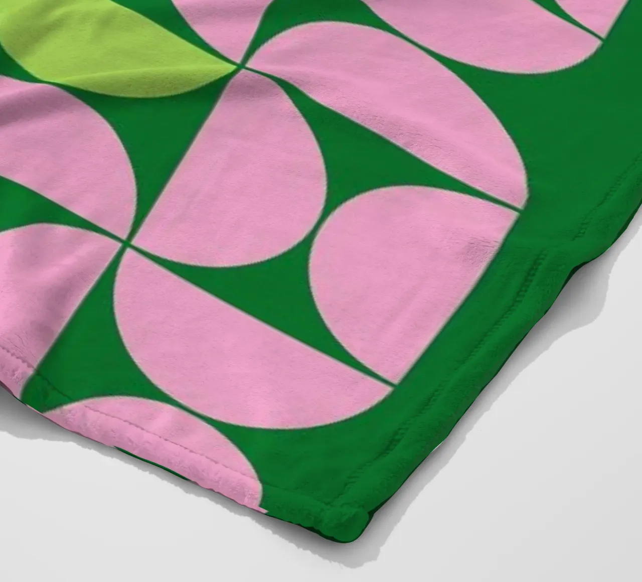 Geometric 10 fleece blanket by Studio One