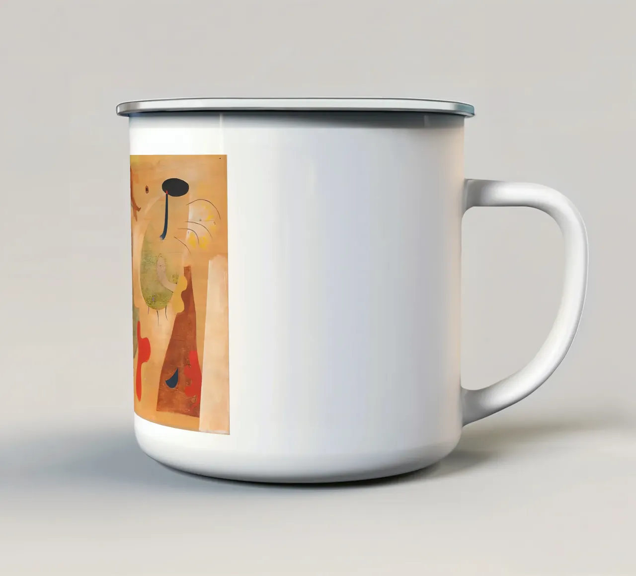 Joan Miró - Anteprima tazza in smalto da Narciso