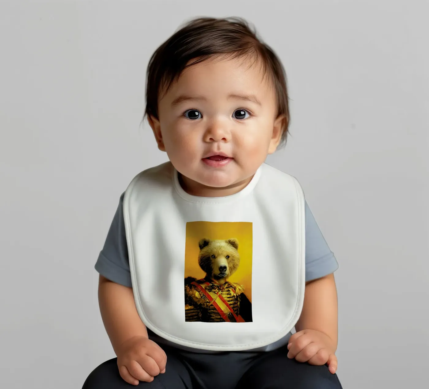Silas baby bib by Tein Lucasson