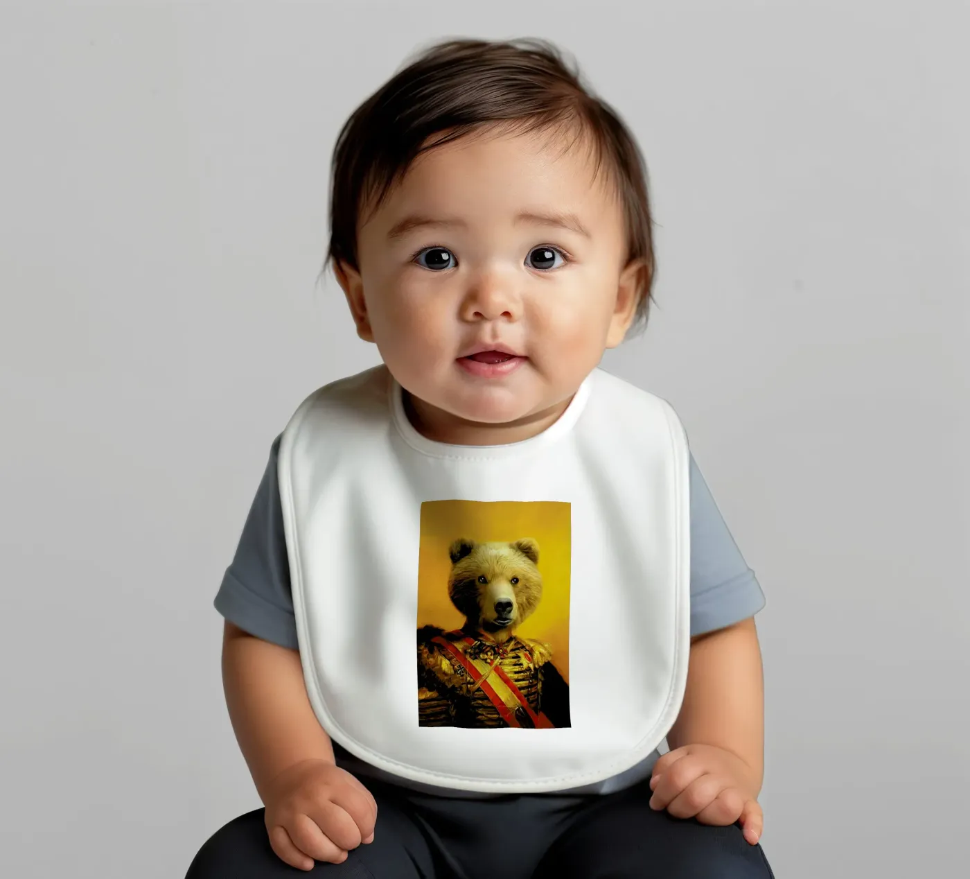 Silas baby bib by Tein Lucasson