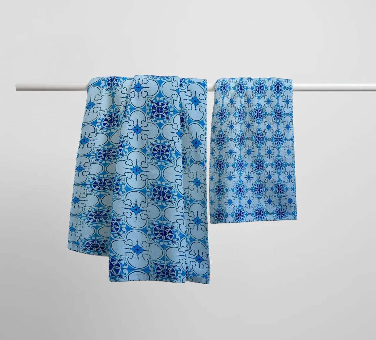 Portuguese Tiles III asciugamano da bagno da Thilo Grøsch
