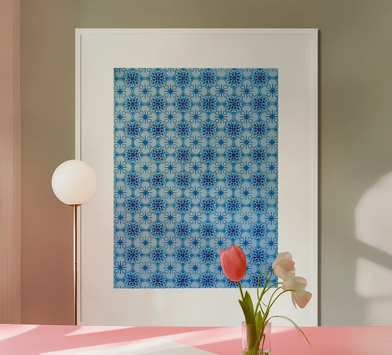 Portuguese Tiles III carta hahnemühle da Thilo Grøsch