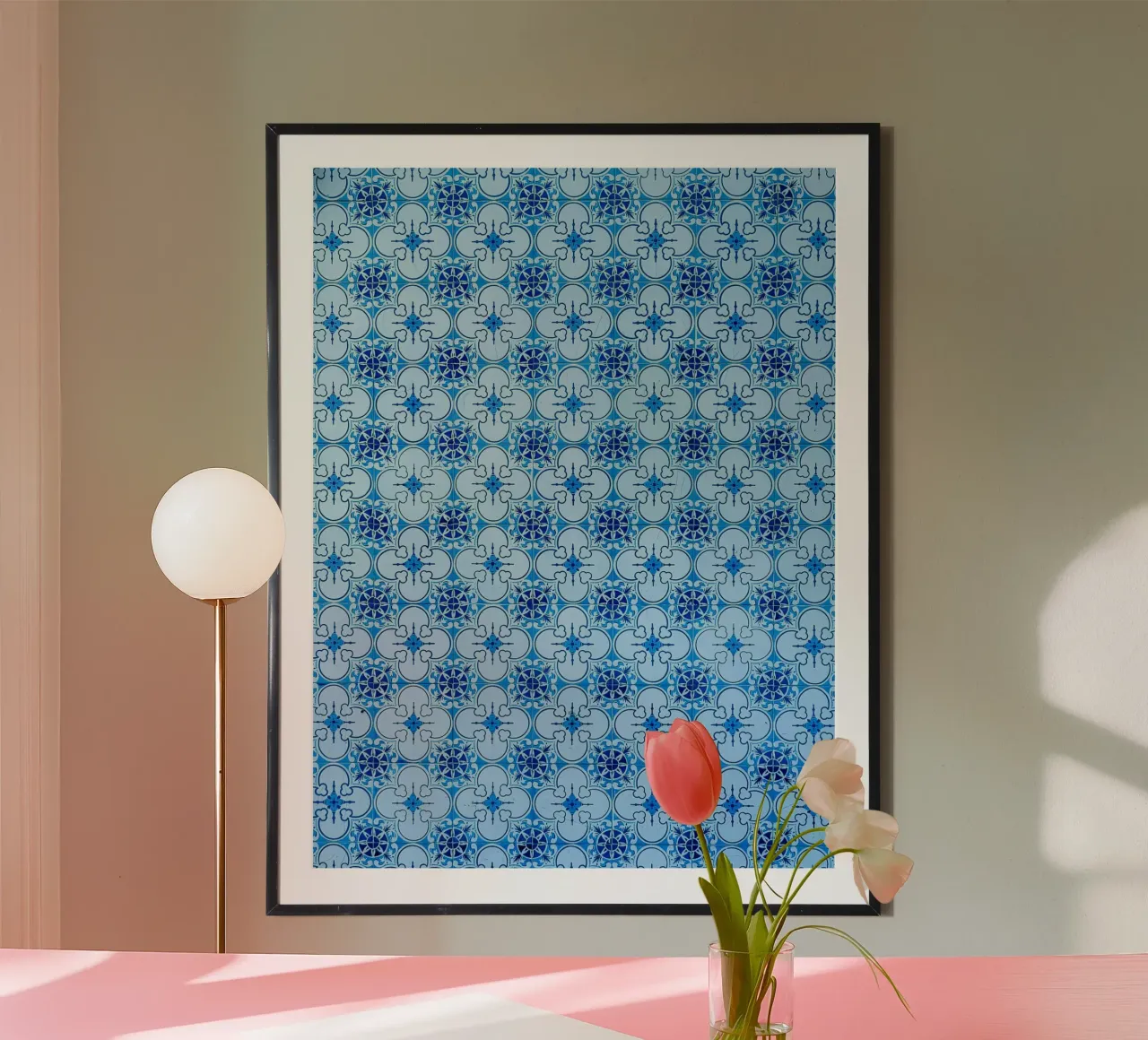 Portuguese Tiles III carta hahnemühle da Thilo Grøsch