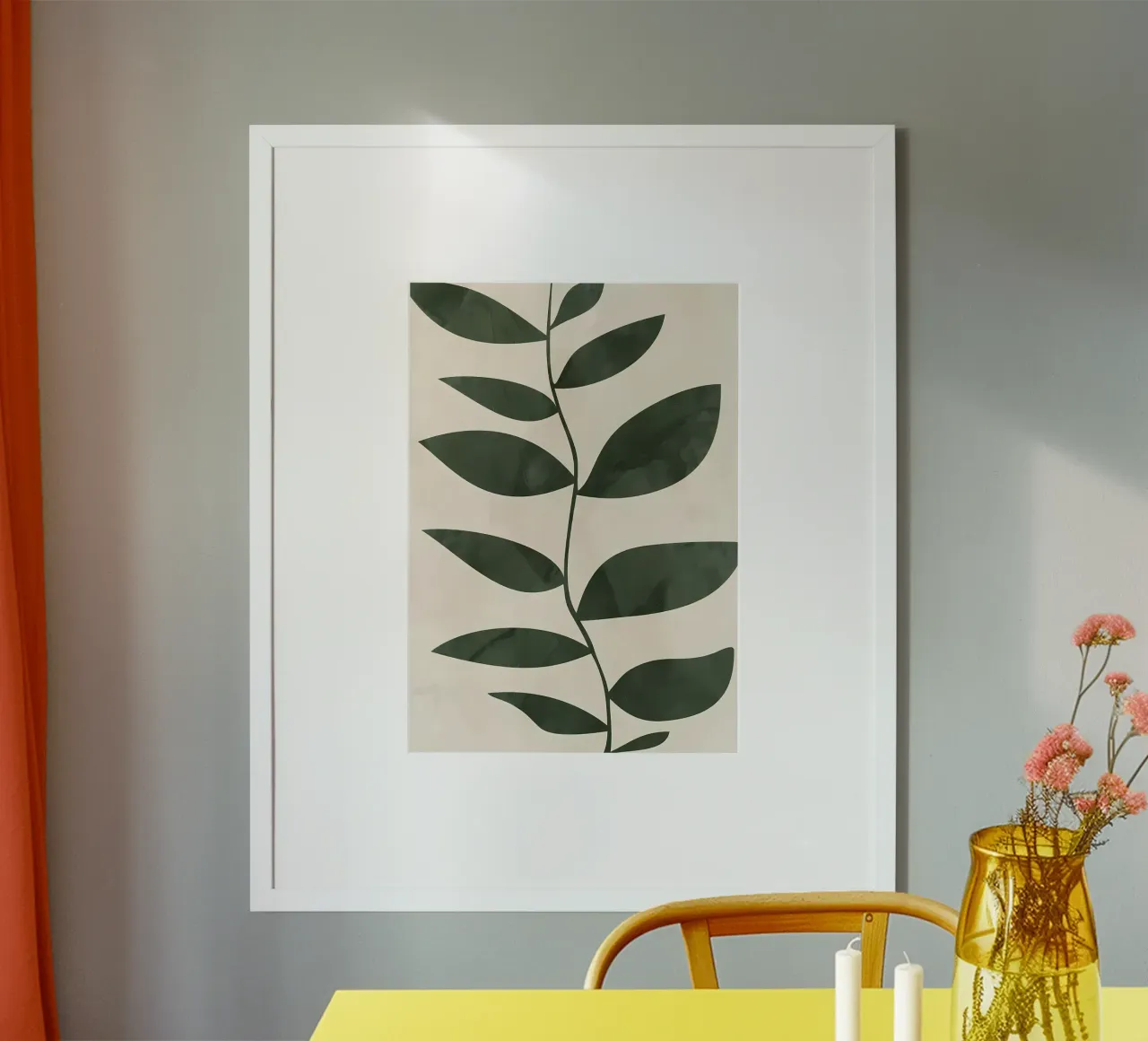 foglie verde natura poster da Robert Wiesner