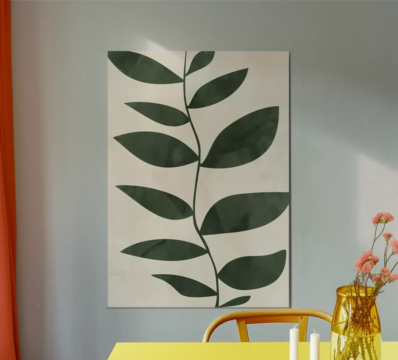 foglie verde natura poster da Robert Wiesner