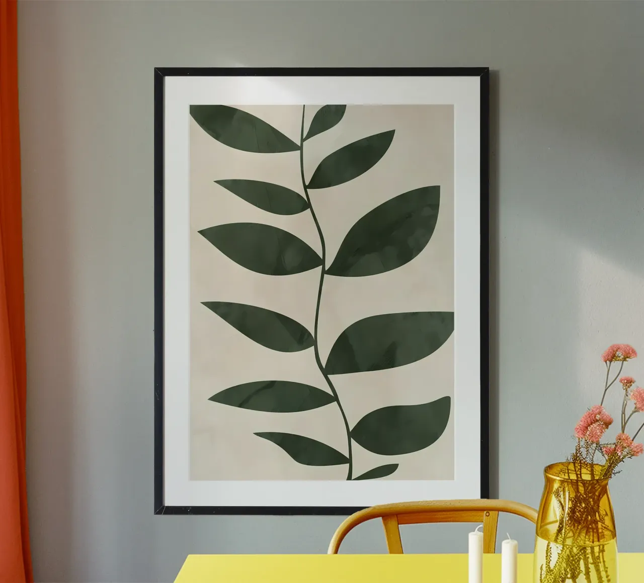 foglie verde natura poster da Robert Wiesner