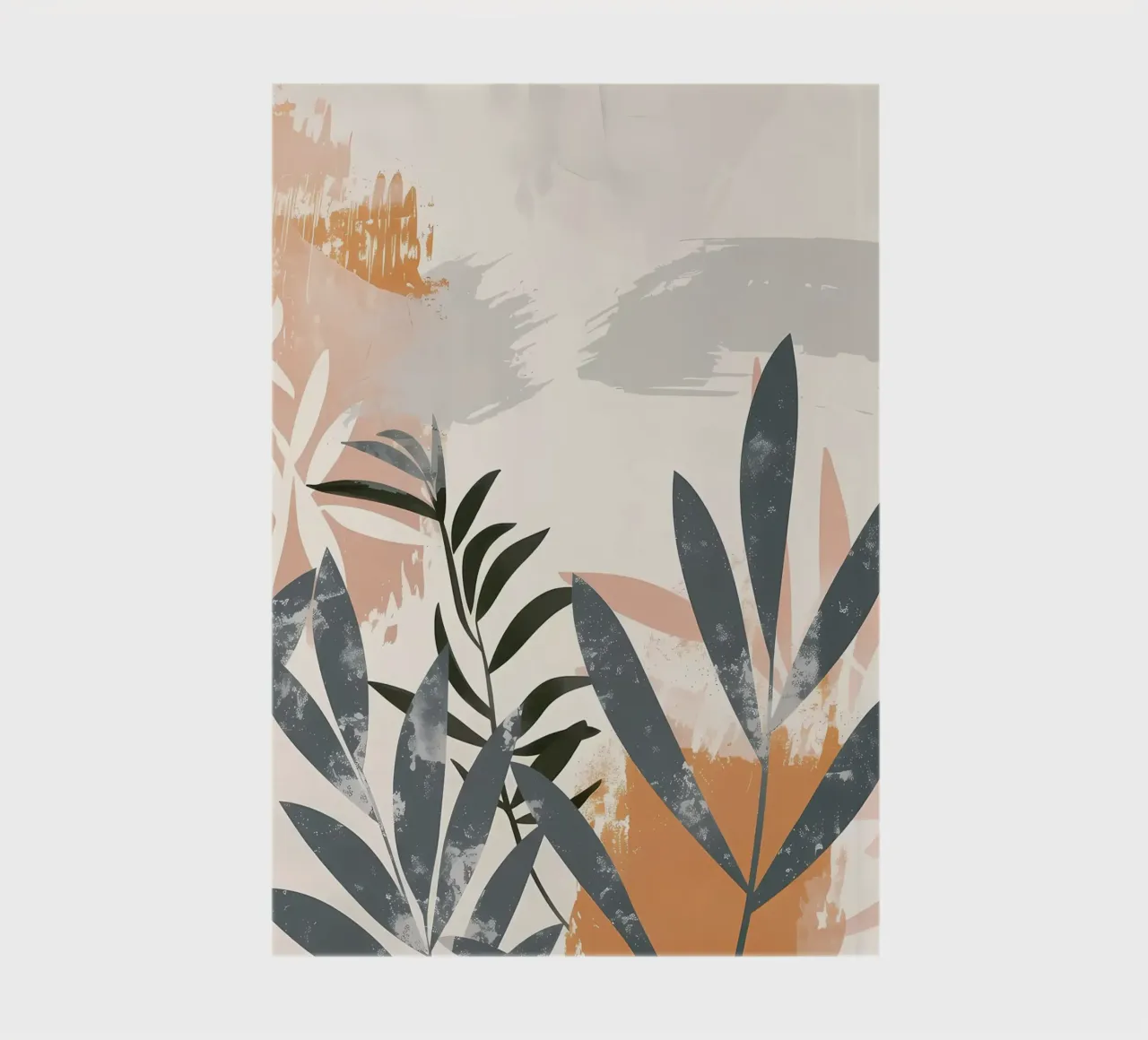 abstract leaves foliage notebook by Robert Wiesner