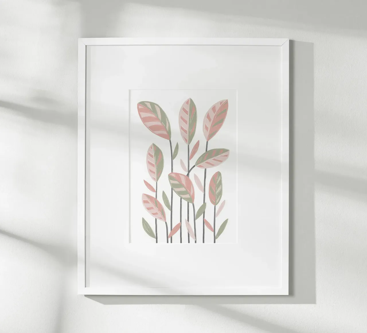 foglie natura botanica poster da Robert Wiesner