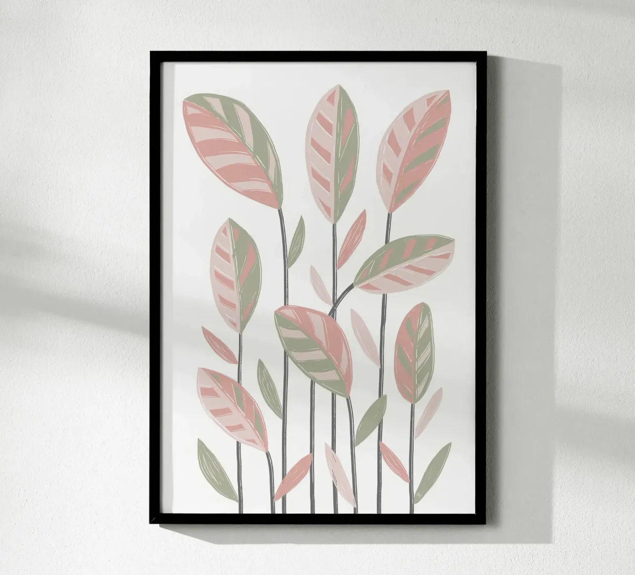 foglie natura botanica poster da Robert Wiesner