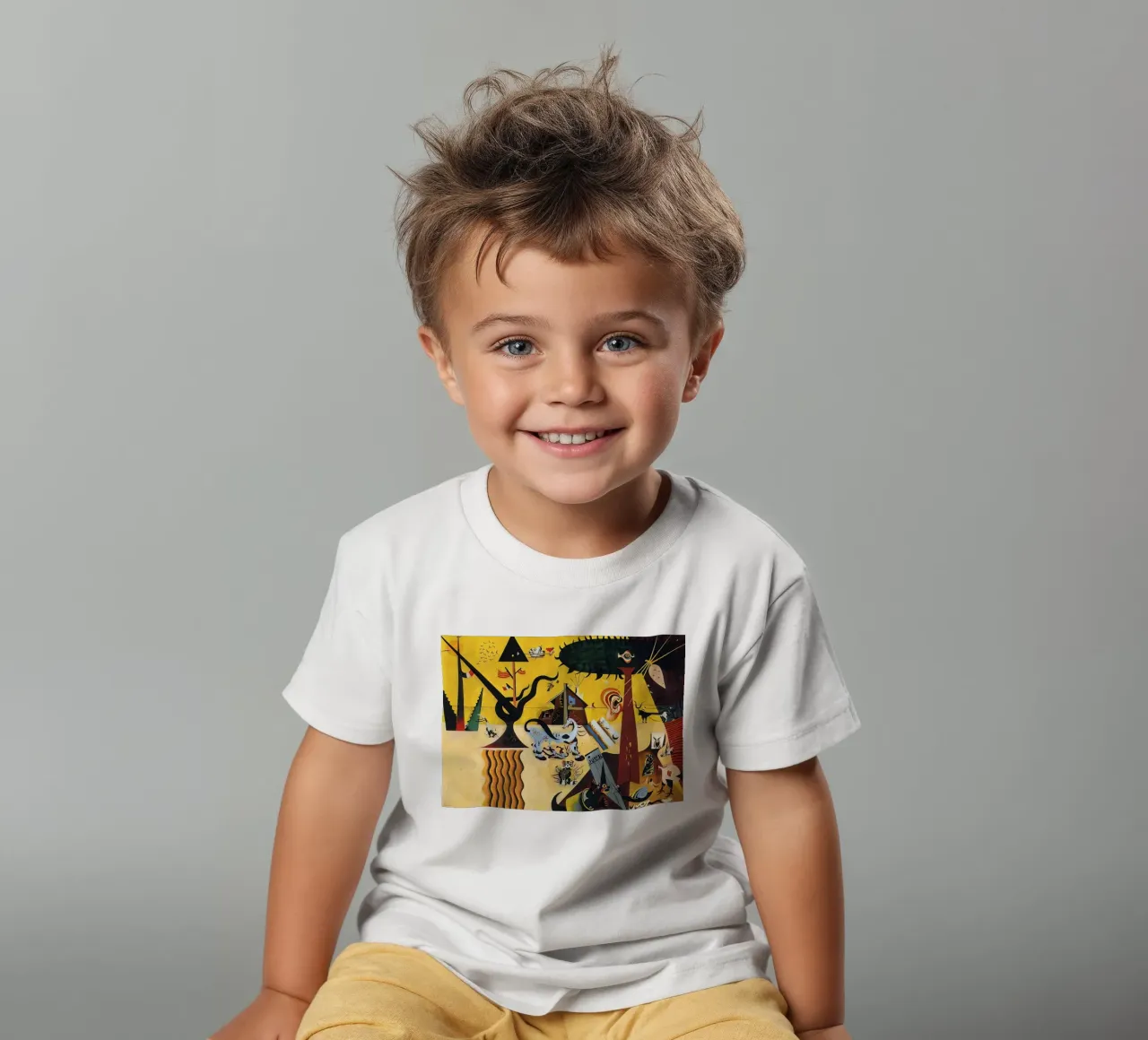 Joan Miró kids t-shirt by Narciso