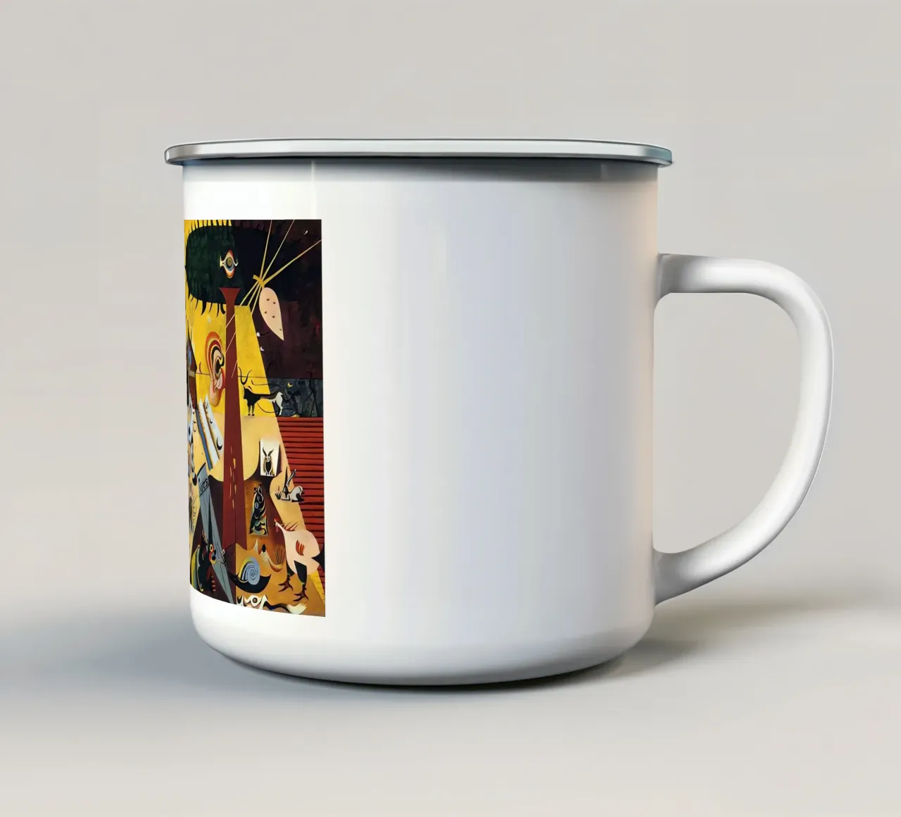 Joan Miró tazza in smalto da Narciso