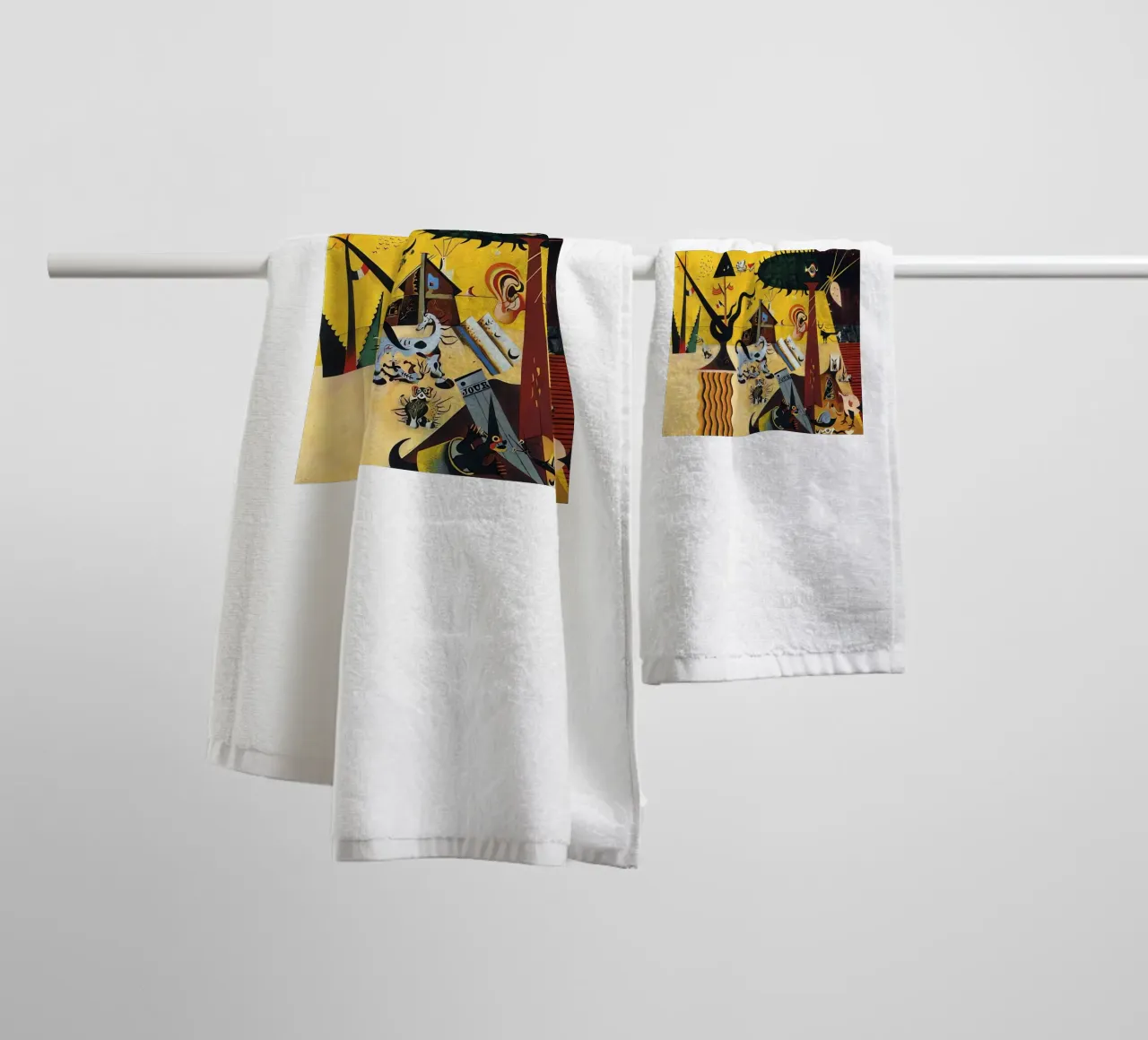 Joan Miró asciugamano da bagno da Narciso