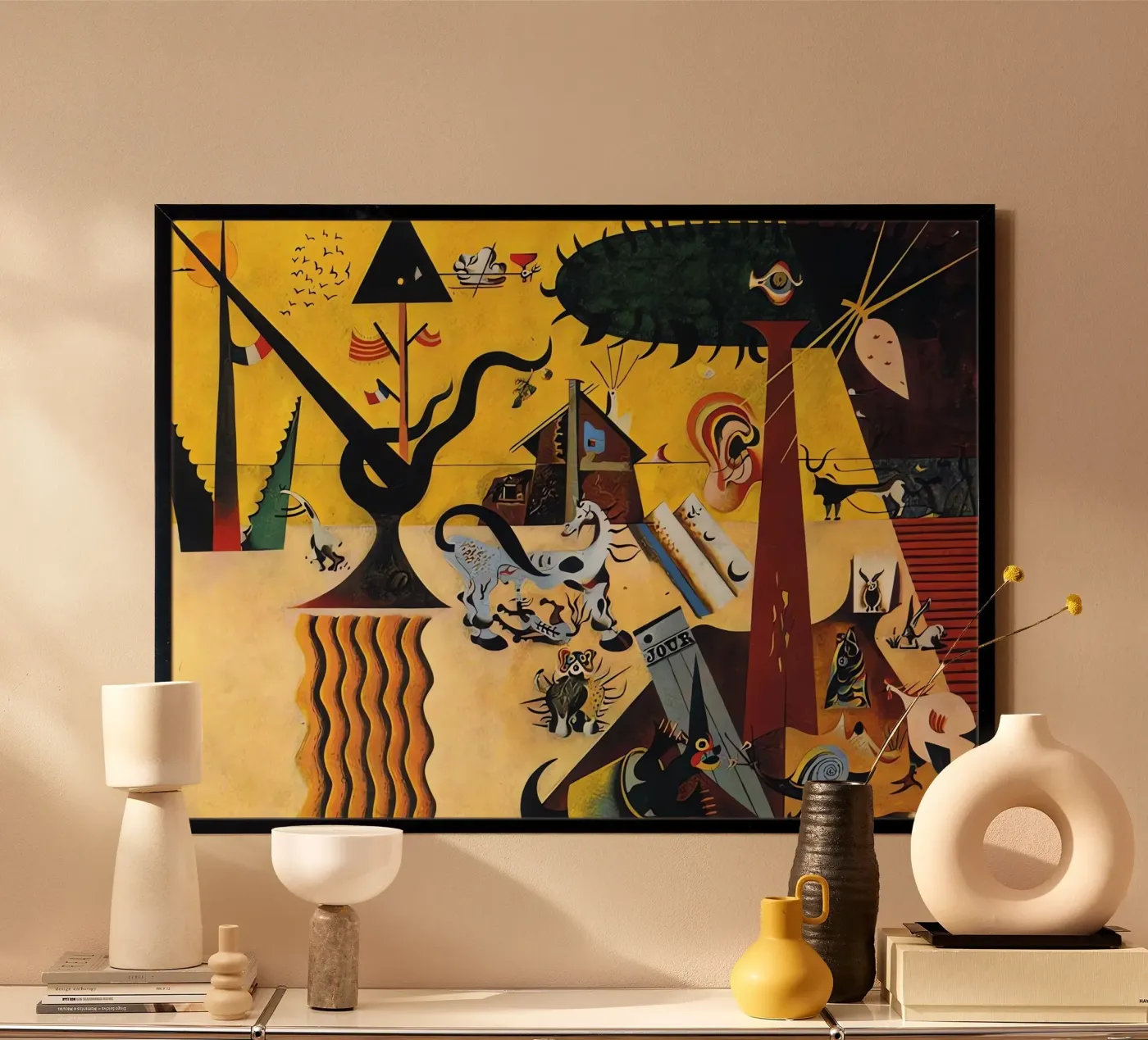 Joan Miró poster by Narciso