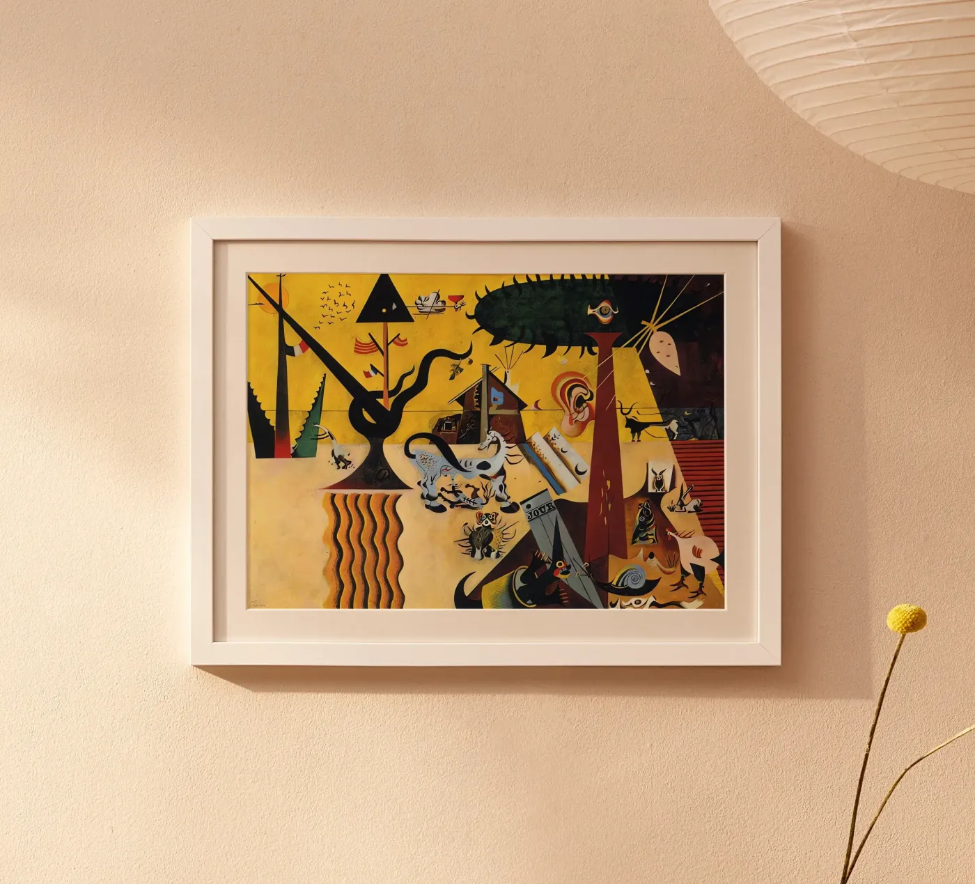 Joan Miró poster by Narciso