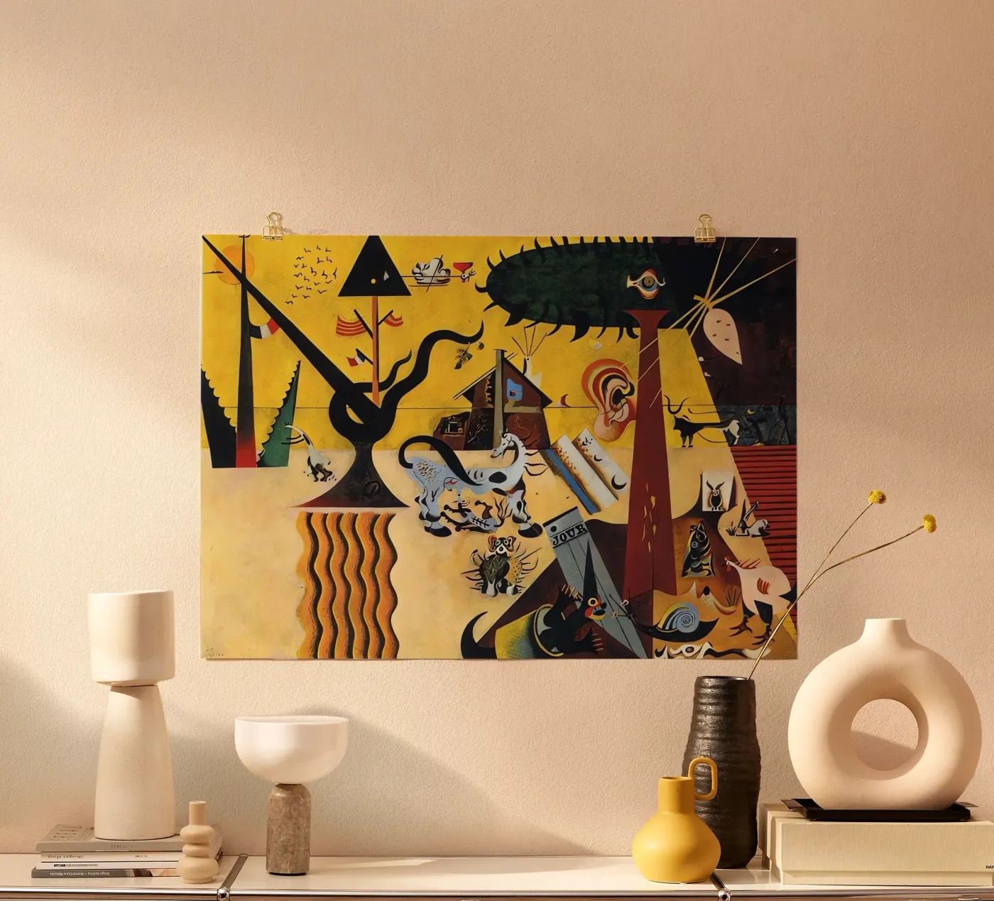 Joan Miró poster by Narciso