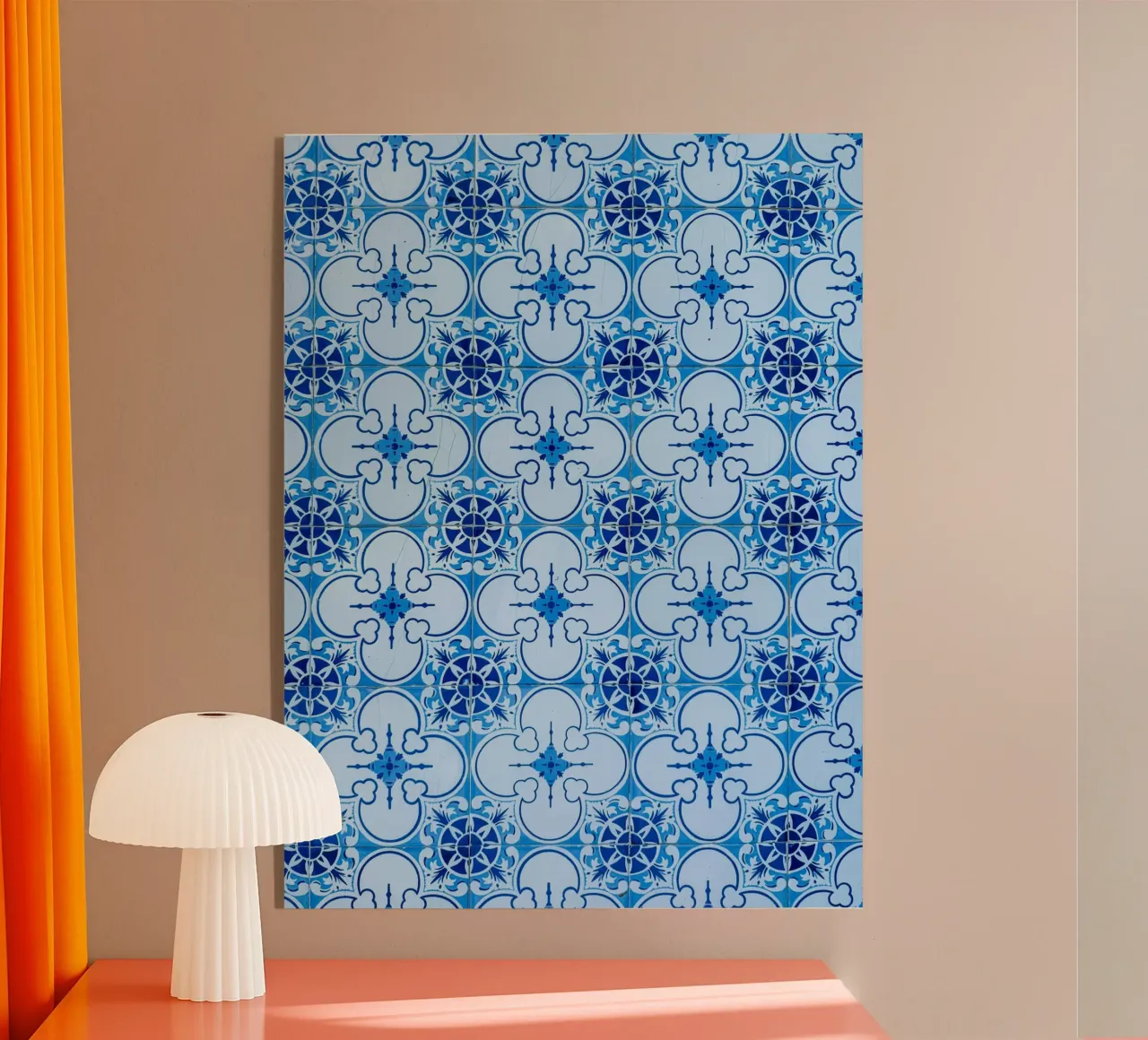 Portuguese Tiles IV plexiglass da Thilo Grøsch
