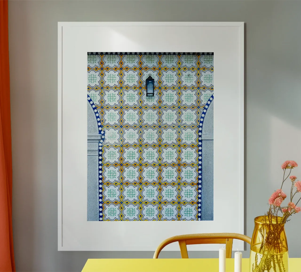 Portuguese Tiles V carta hahnemühle da Thilo Grøsch