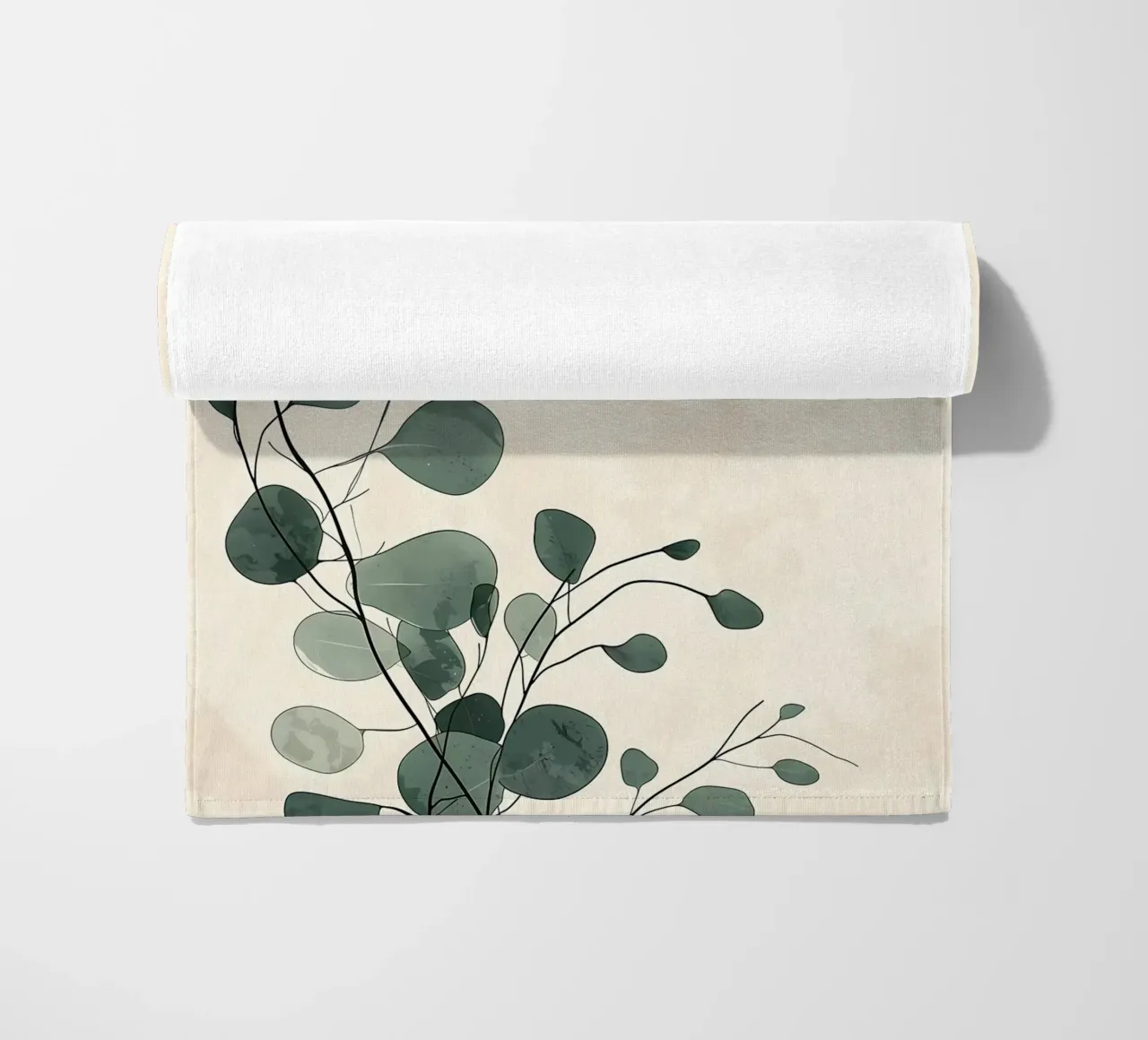 sun orange circle minimal beach towel by Robert Wiesner