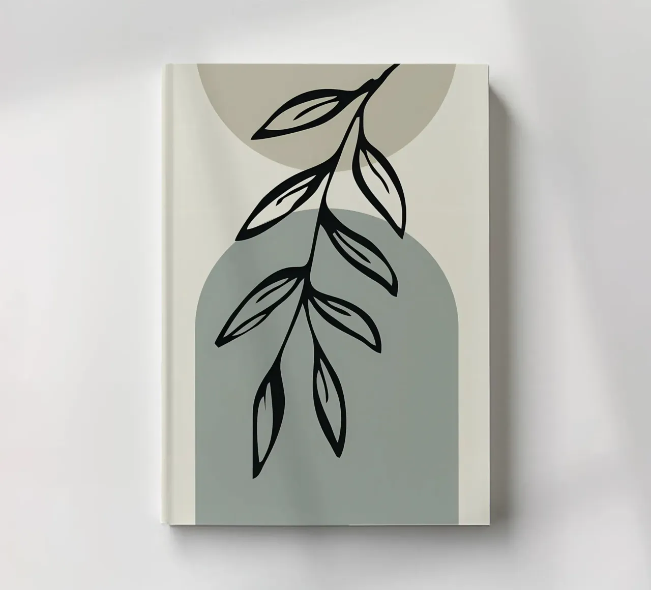 leaves branch shapes notebook by Robert Wiesner