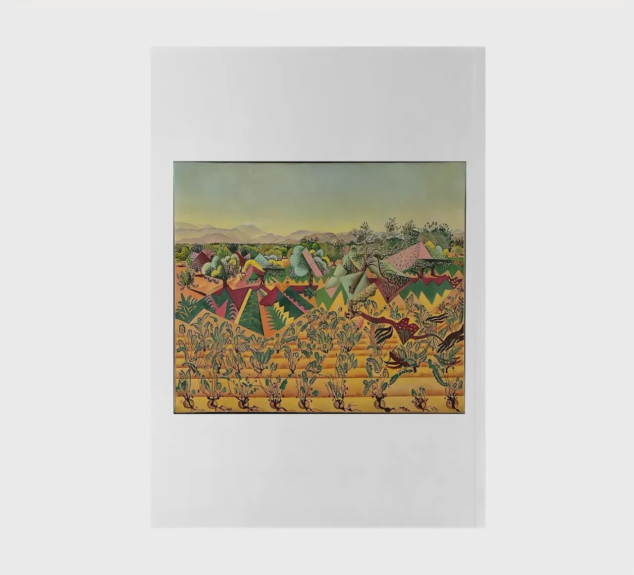 Vines and Olive Trees notebook by Narciso