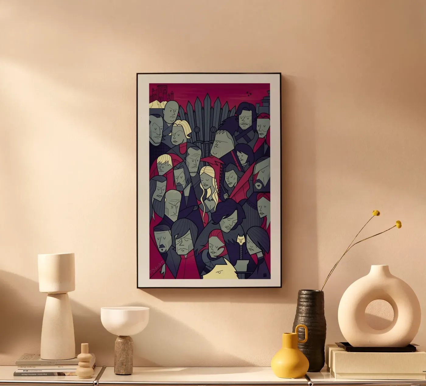 Winter is coming plexiglass da Ale Giorgini