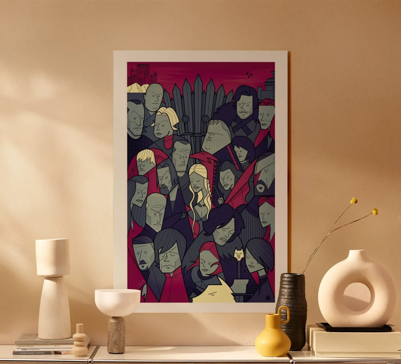 Winter is coming plexiglass da Ale Giorgini