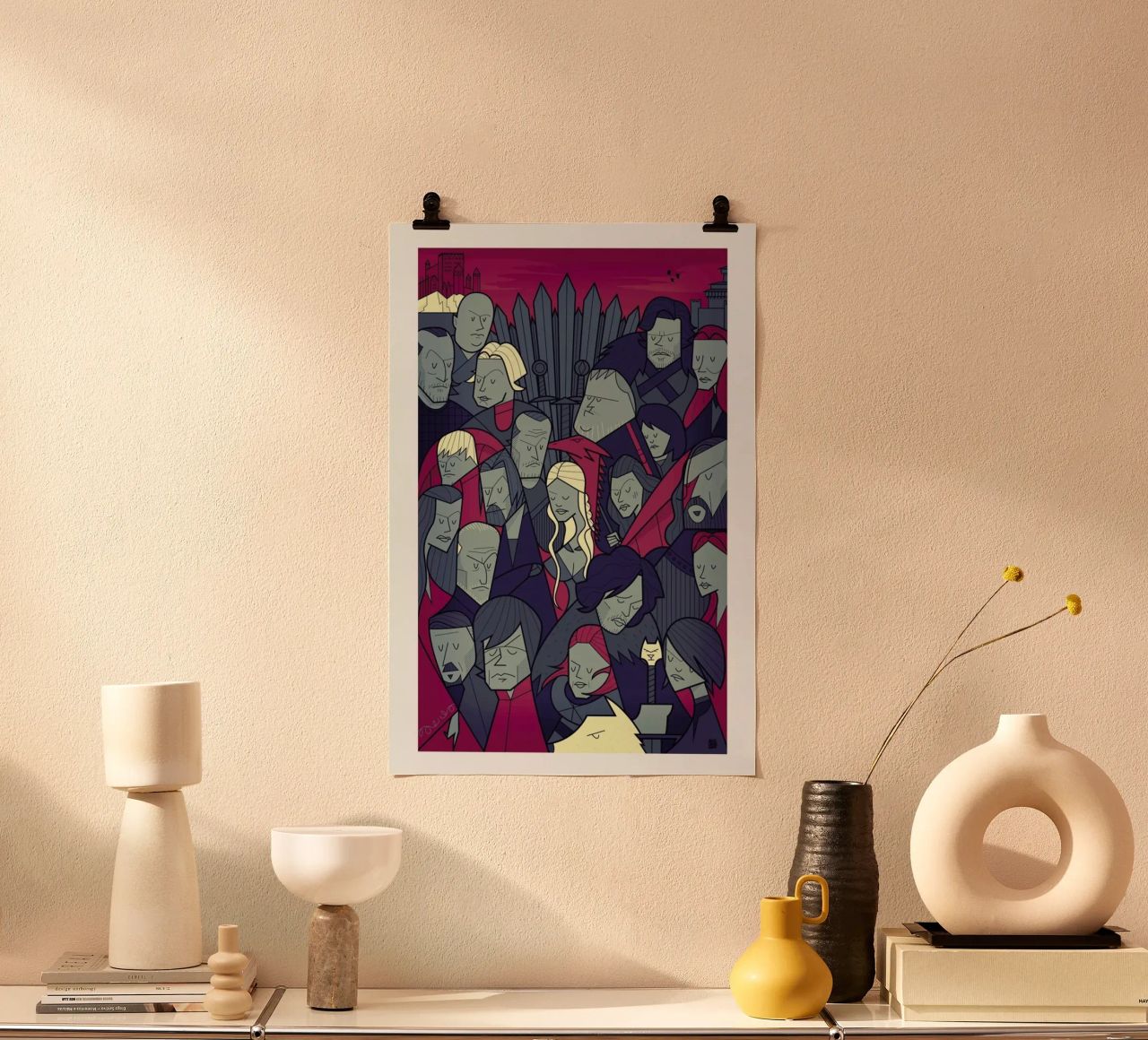Winter is coming poster by Ale Giorgini
