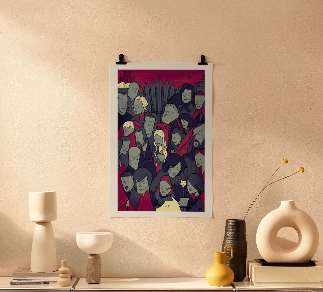 Winter is coming poster da Ale Giorgini