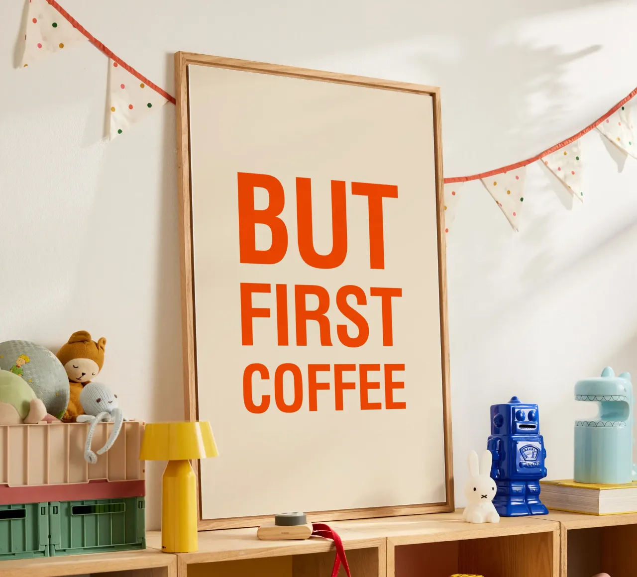 BUT FIRST COFFEE plexiglass da The Typo Dept.