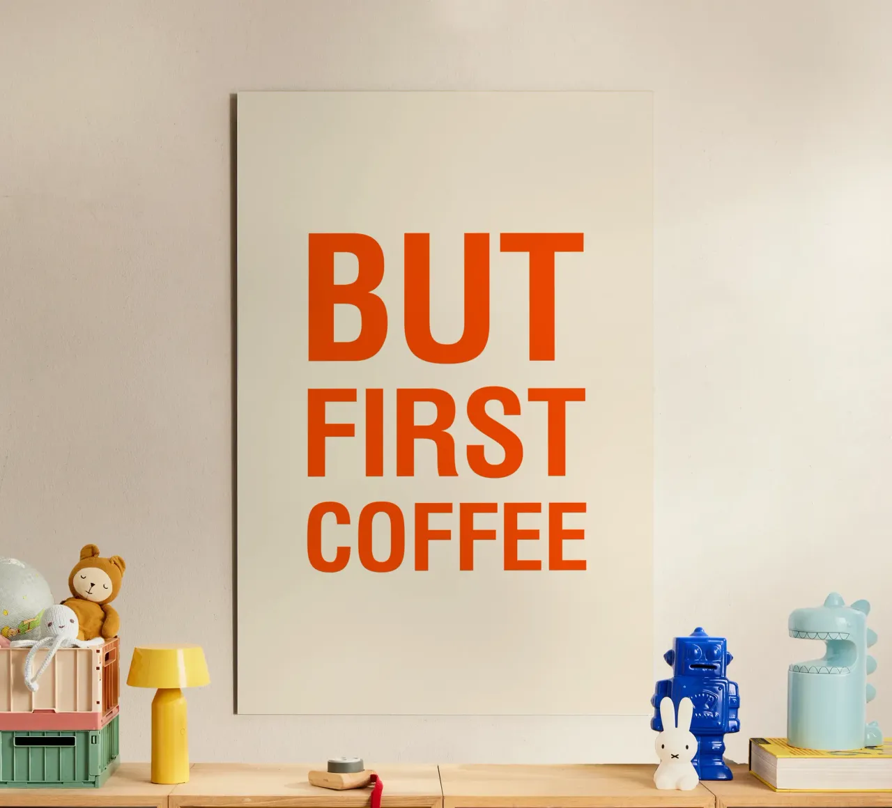 BUT FIRST COFFEE alluminio dibond da The Typo Dept.