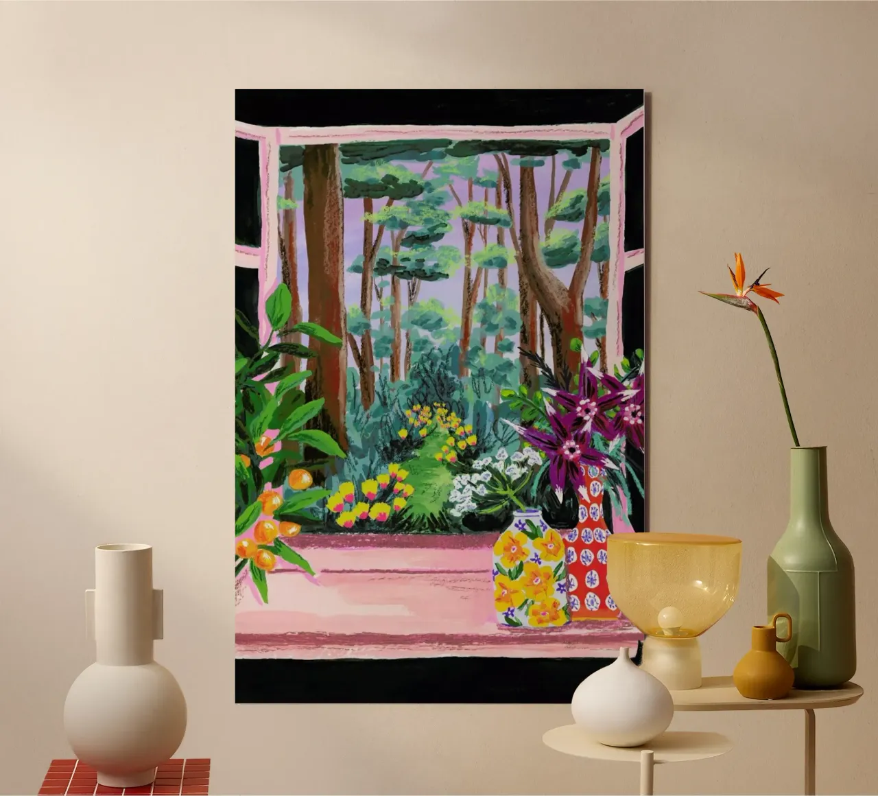 Enchanted Garden alu-dibond by Sarah Gesek