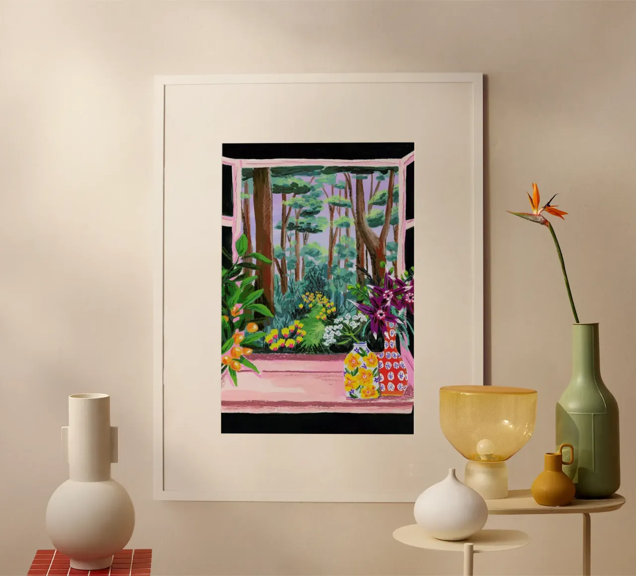 Enchanted Garden Poster von Sarah Gesek