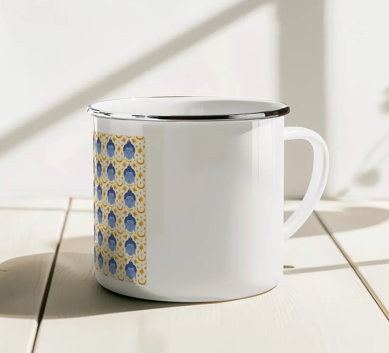 Spirit Pattern tazza in smalto da treechild