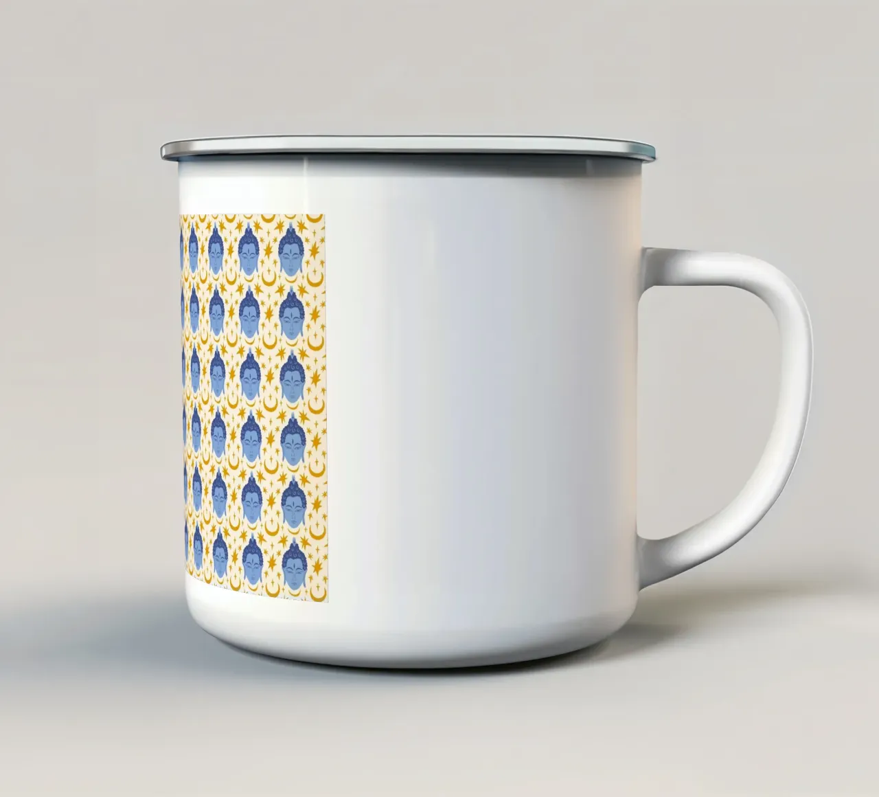 Spirit Pattern tazza in smalto da treechild