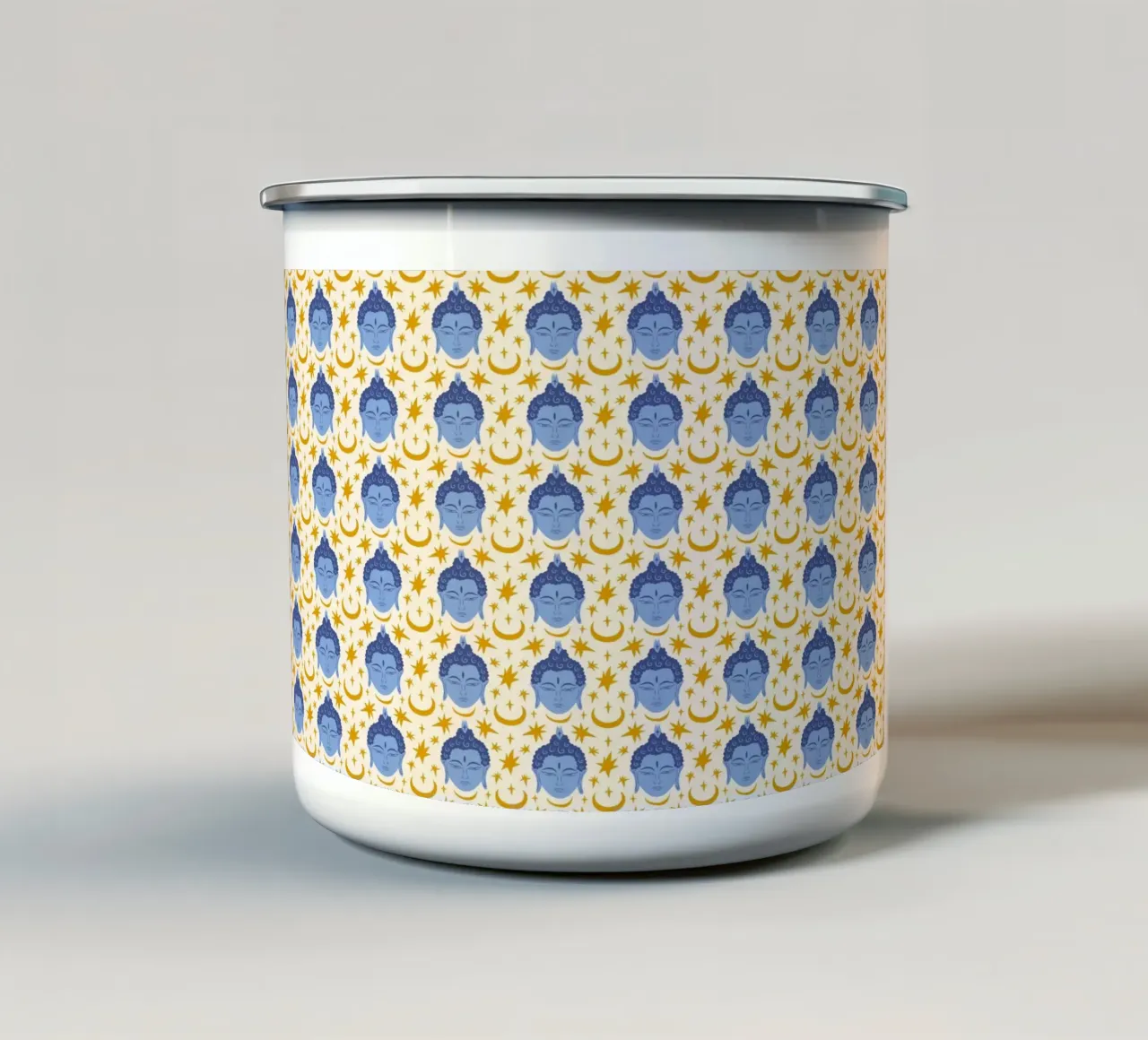 Spirit Pattern tazza in smalto da treechild