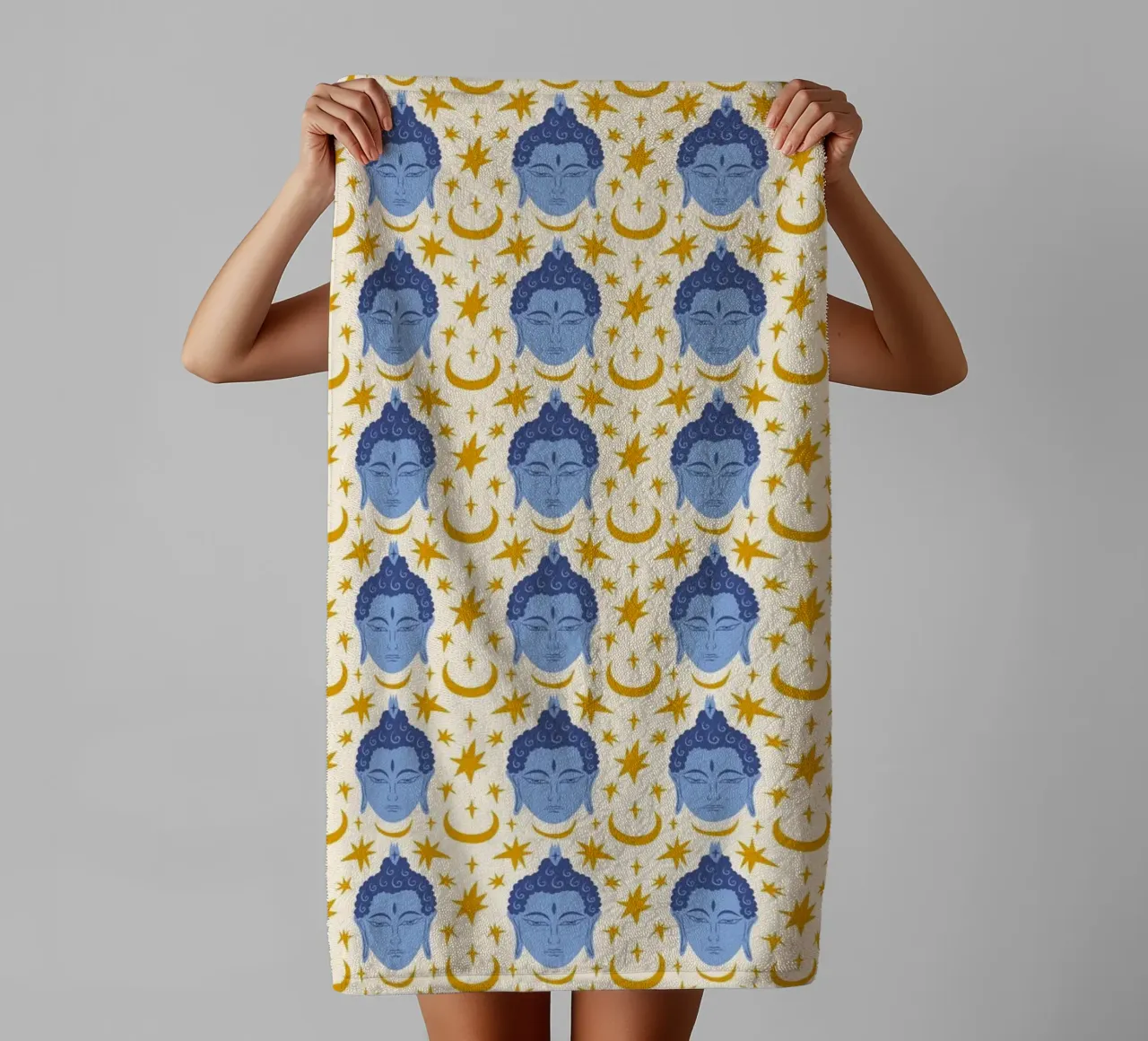 Spirit Pattern asciugamano da bagno da treechild