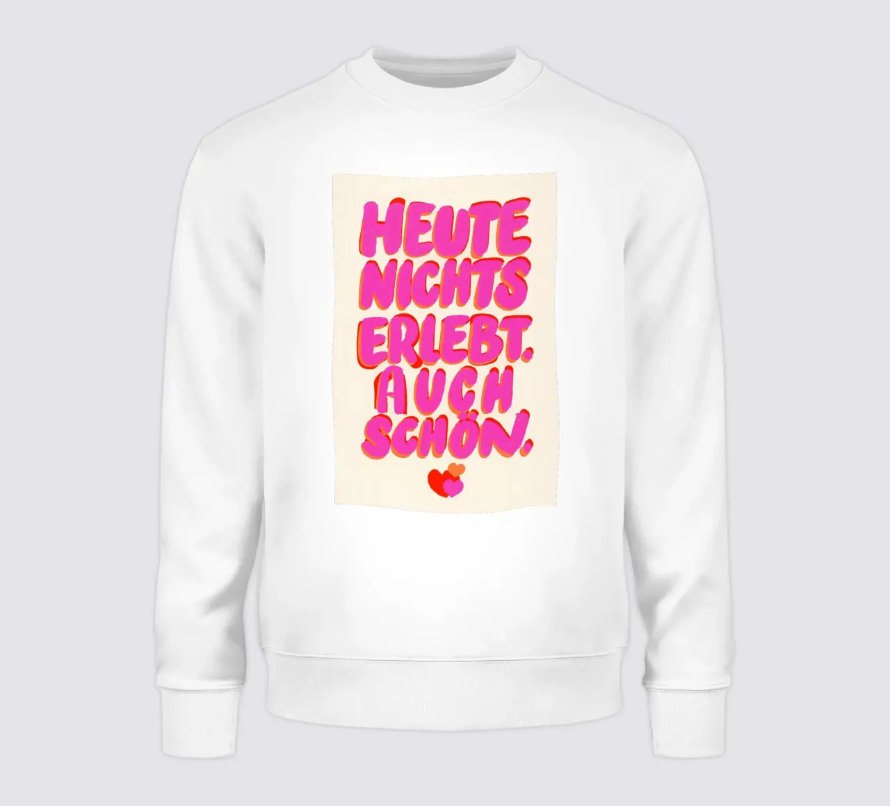 Slow Life Statement sweatshirt by QuooodZ by MooodzArt