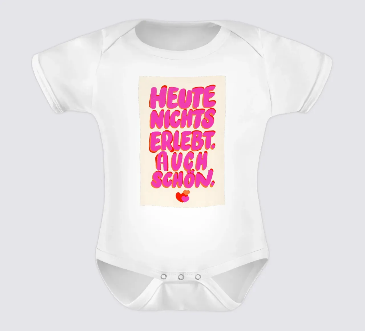Déclaration Slow Life body bébé de QuooodZ by MooodzArt