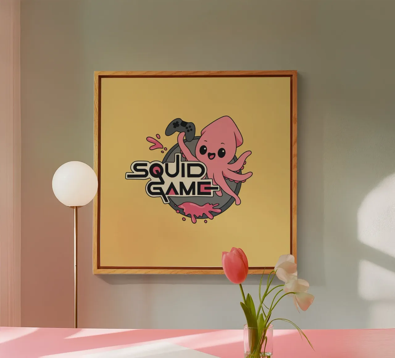 Jeu du calmar plexiglas de Loobs