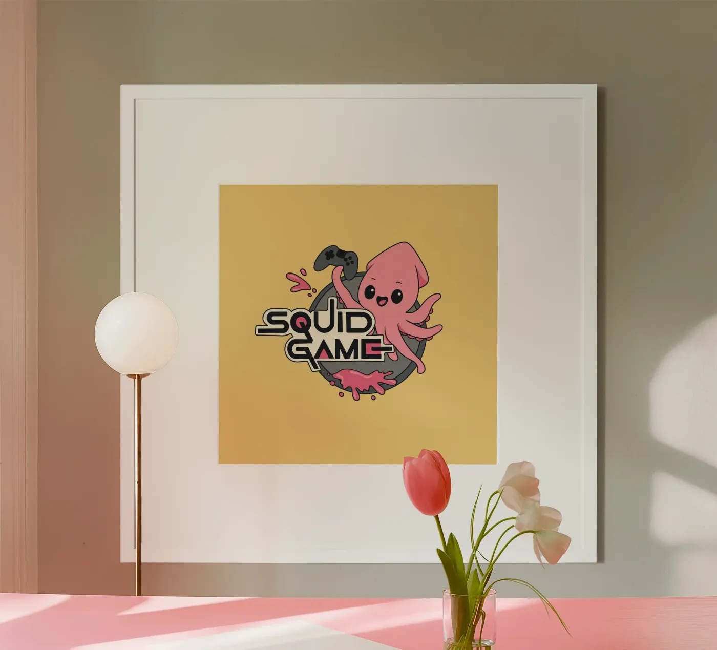 Gioco del calamaro poster da Loobs