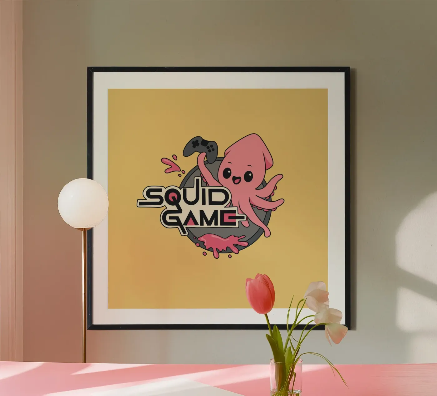 Gioco del calamaro poster da Loobs