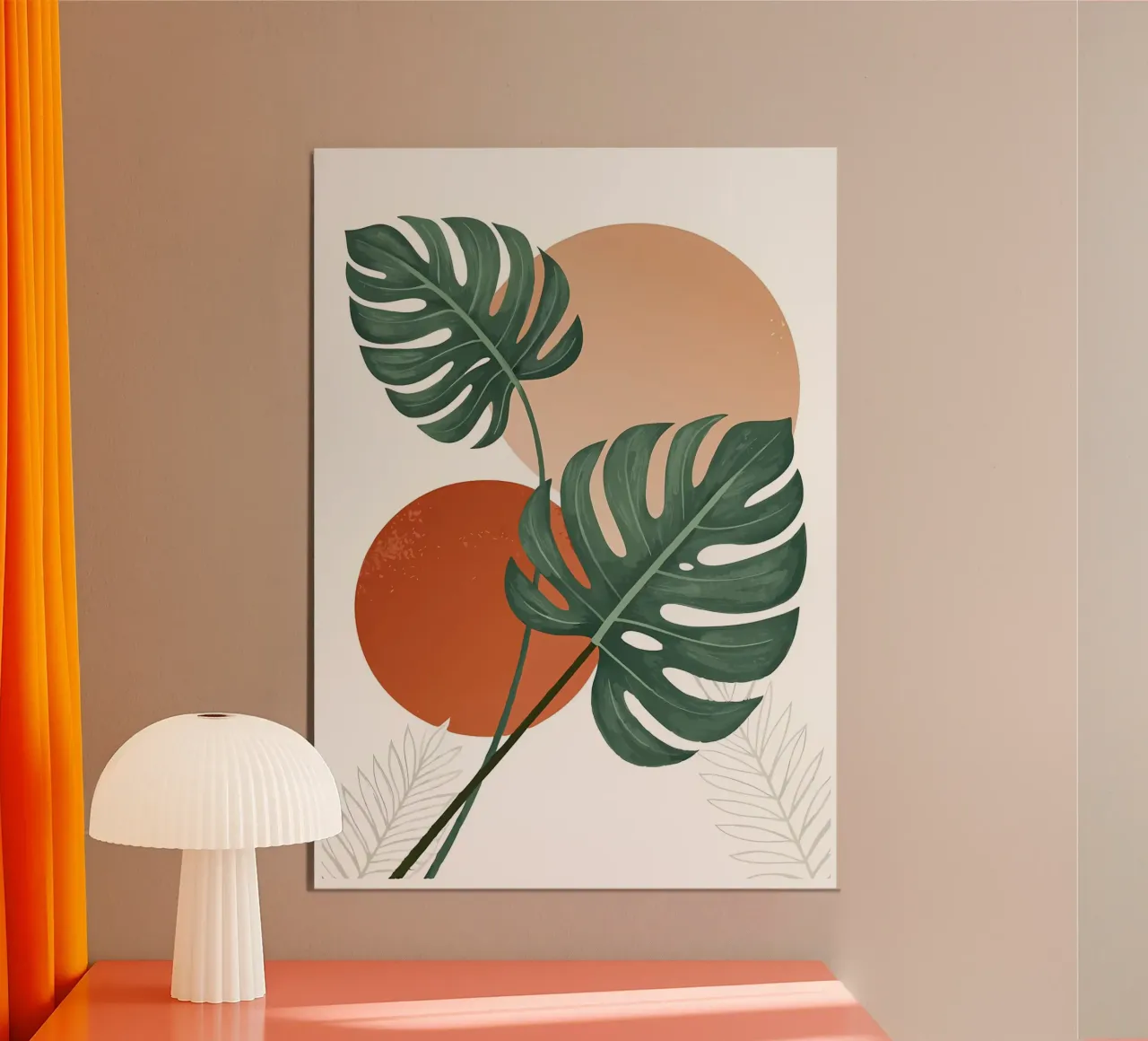 monstera tropicale foglie carta hahnemühle da Patrick L Lord