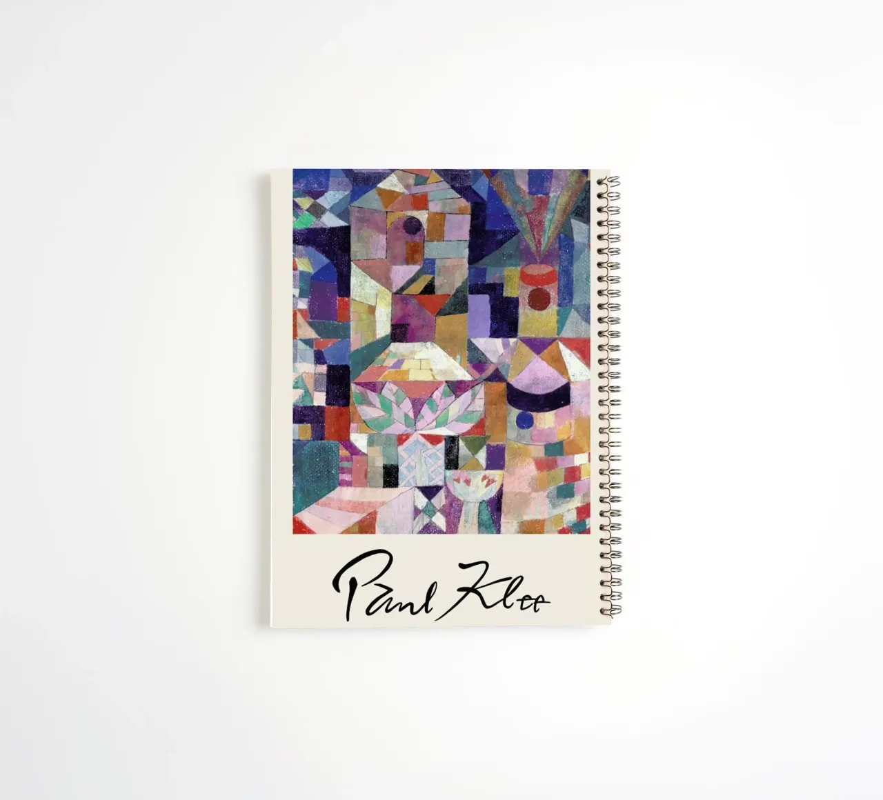 Klee - Burggarten spiral notebook by Vintage by JUNIQE